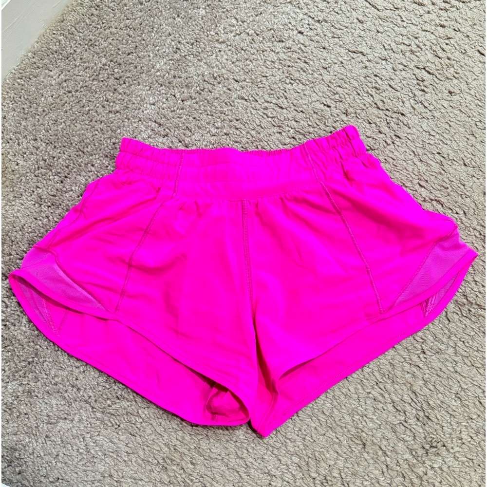 pink lululemon hotty hot 2.5 inch